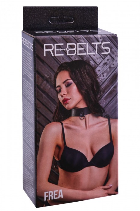 Ошейник Frea с маленьким колечком-креплением - Rebelts - купить с доставкой в Абакане