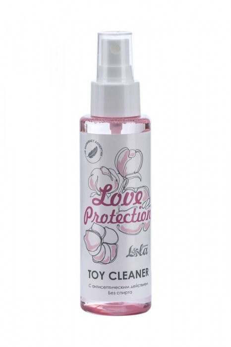 Гигиенический антисептический лосьон Toy cleaner - 110 мл. - Lola Games - купить с доставкой в Абакане