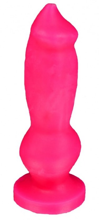 Ярко-розовый фаллоимитатор  Стаффорд mini  - 17 см. - Erasexa - купить с доставкой в Абакане