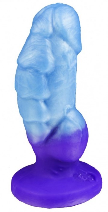 Голубой фаллоимитатор  Мартин small  - 21,5 см. - Erasexa - купить с доставкой в Абакане