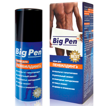 Крем Big Pen для увеличения полового члена - 50 гр. - Биоритм - в Абакане купить с доставкой