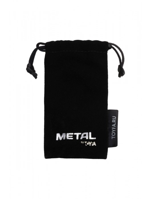 Серебристый двухсторонний карабин TOYFA Metal - ToyFa - купить с доставкой в Абакане