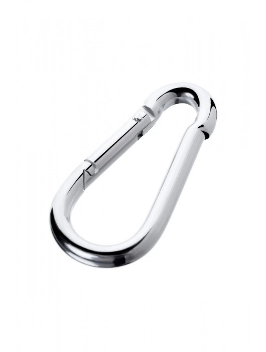 Серебристый карабин TOYFA Metal - ToyFa - купить с доставкой в Абакане