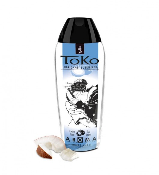 Интимный гель TOKO Cononut Water с ароматом кокоса - 165 мл. - Shunga - купить с доставкой в Абакане