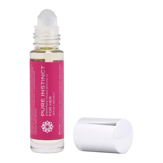 Женское парфюмерное масло с феромонами PURE INSTINCT - 10,2 мл. -  - Магазин феромонов в Абакане