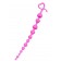 Розовая силиконовая анальная цепочка Long Sweety - 34 см. - ToyFa в Абакане Розовая силиконовая анальная цепочка Long Sweety - 34 см. - ToyFa