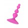 Розовая силиконовая анальная пробка Loverty - 8 см. - ToyFa в Абакане Розовая силиконовая анальная пробка Loverty - 8 см. - ToyFa