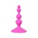 Розовая силиконовая анальная пробка Loverty - 8 см. - ToyFa в Абакане Розовая силиконовая анальная пробка Loverty - 8 см. - ToyFa