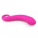 Розовый анальный фаллоимитатор Curved Dong - 17,5 см. - EDC Wholesale