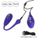 Фиолетовый шарик с электростимуляцией и вибрацией Intimate E-Stimulator Remote Kegel Exerciser - California Exotic Novelties - купить с доставкой в Абакане