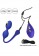 Фиолетовые виброшарики с электростимуляцией Impulse Intimate E-Stimulator Dual Kegel - California Exotic Novelties - купить с доставкой в Абакане Фиолетовые виброшарики с электростимуляцией Impulse Intimate E-Stimulator Dual Kegel - California Exotic Novelties - купить с доставкой в Абакане