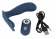 Синий вибростимулятор простаты Vibrating Butt Plug - 11,7 см. - Orion - в Абакане купить с доставкой