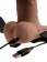 Кофейный перезаряжаемый вибрострапон 6  Hollow Rechargeable Strap-On Remote - 17,5 см. - Pipedream - купить с доставкой в Абакане