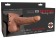 Кофейный перезаряжаемый вибрострапон 6  Hollow Rechargeable Strap-On Remote - 17,5 см. - Pipedream - купить с доставкой в Абакане