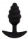 Черная анальная пробка Sphere S - 7,5 см. - Le Frivole в Абакане Черная анальная пробка Sphere S - 7,5 см. - Le Frivole