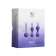 Набор из 3 фиолетовых вагинальных шариков Kegel Training Set - So divine