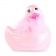 Розовый вибратор-уточка I Rub My Duckie 2.0 Paris - Big Teaze Toys - купить с доставкой в Абакане