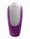 Фиолетовый вибромассажёр для пар Satisfyer Double Fun - Satisfyer