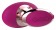 Ярко-розовый вибромассажер Couples Choice Massager - Orion
