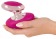 Ярко-розовый вибромассажер Couples Choice Massager - Orion