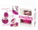 Ярко-розовый вибромассажер Couples Choice Massager - Orion