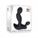 Черный вибростимулятор простаты Adam s Vibrating Triple Probe - 12,1 см. - Adam & Eve - в Абакане купить с доставкой