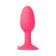 Розовая пробка POPO Pleasure со встроенным вовнутрь стальным шариком - 10,5 см. - POPO Pleasure в Абакане Розовая пробка POPO Pleasure со встроенным вовнутрь стальным шариком - 10,5 см. - POPO Pleasure