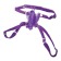 Фиолетовая вибробабочка на ремешках Micro Wireless Venus Butterfly - California Exotic Novelties