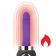 Портативная секс-машина Thrusting Compact Sex Machine c 2 насадками - Lux Fetish - купить с доставкой в Абакане