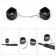 БДСМ-набор Deluxe Bondage Kit: маска, вибратор, наручники, плётка - Lovetoy - купить с доставкой в Абакане