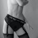 Черные трусики для насадок Diva Lingerie Harness - size M - Strap-on-me - купить с доставкой в Абакане