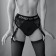 Черные трусики для насадок Diva Lingerie Harness - size M - Strap-on-me - купить с доставкой в Абакане