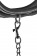 Черный ошейник с поводком COLLAR LEASH DIAMOND - Dream Toys - купить с доставкой в Абакане