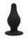Черный анальный стимулятор DUAL DENSITY PLEASURE PLUG S - 7,2 см. - Dream Toys