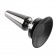 Черная анальная вибропробка Advanced Metal Plug - 13,8 см. - Evolved