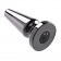 Черная анальная вибропробка Advanced Metal Plug - 13,8 см. - Evolved