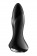 Черная вибропробка с ротацией бусин Rotator Plug 1+ - 12,8 см. - Satisfyer