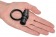 Черное перезаряжаемое эрекционное кольцо Vibrating Silicone C-Ring - Pipedream - в Абакане купить с доставкой