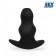 Черный рельефный анальный стимулятор-тоннель - 11 см. - Sex Expert в Абакане Черный рельефный анальный стимулятор-тоннель - 11 см. - Sex Expert