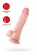 Телесный реалистичный фаллоимитатор My Dainty - 20,5 см. - ToyFa