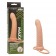 Телесная насадка для двойного проникновения Rechargeable Ribbed Dual Penetrator с вибрацией - California Exotic Novelties - купить с доставкой в Абакане