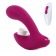Бордовый вибратор для точки G с вакуум-волновой стимуляцией клитора Venus - HOT planet купить в Абакане с доставкой в Orgasmix.ru Бордовый вибратор для точки G с вакуум-волновой стимуляцией клитора Venus - HOT planet