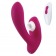 Бордовый вибратор для точки G с вакуум-волновой стимуляцией клитора Venus - HOT planet купить в Абакане с доставкой в Orgasmix.ru Бордовый вибратор для точки G с вакуум-волновой стимуляцией клитора Venus - HOT planet