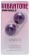 Фиолетовые вагинальные шарики VIBRATONE DUO BALLS PURPLE BLISTERCARD - Seven Creations
