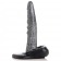 Серый фантазийный фаллоимитатор The Gargoyle Rock Hard Silicone Dildo - 23,6 см. - XR Brands купить с доставкой в интернет-магазине Orgasmix в Абакане Серый фантазийный фаллоимитатор The Gargoyle Rock Hard Silicone Dildo - 23,6 см. - XR Brands
