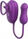 Фиолетовый женский стимулятор Nebula Orbit - Amovibe в Абакане Фиолетовый женский стимулятор Nebula Orbit - Amovibe