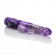 Фиолетовый вибромассажер Petite Jack Rabbit - 24 см. - California Exotic Novelties