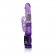Фиолетовый вибромассажер Petite Jack Rabbit - 24 см. - California Exotic Novelties