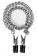 Прищепки для сосков Block Busters Nipple Clamps с цепью - Blush Novelties в Абакане Прищепки для сосков Block Busters Nipple Clamps с цепью - Blush Novelties